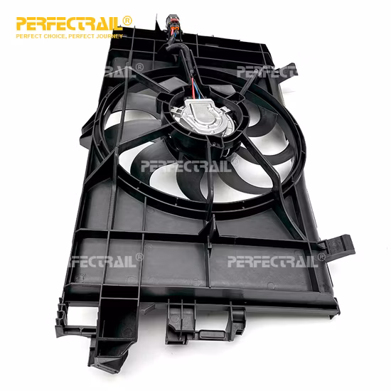 Bbmart 자동 예비 자동차 부품 BMW E70 E71 E72 X5 17427537357용 전기 냉각 라디에이터 팬